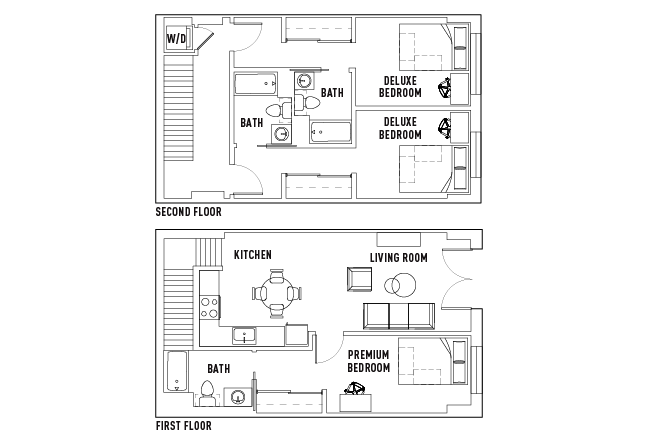 East_ 3 Bed - 3 Bath Townhome