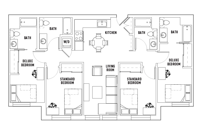 East_ 4 Bed - 4 Bath B
