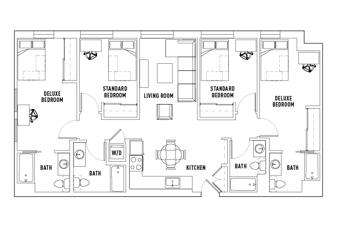 West_ 4 Bed - 4 Bath D