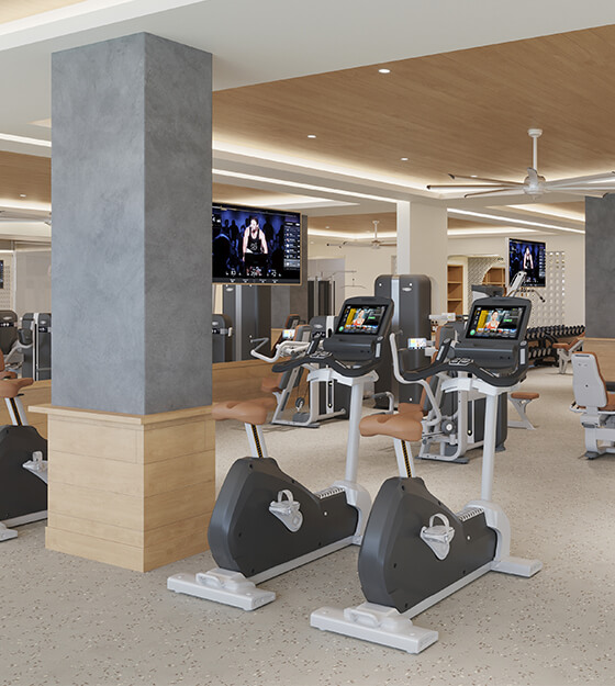 fitness center