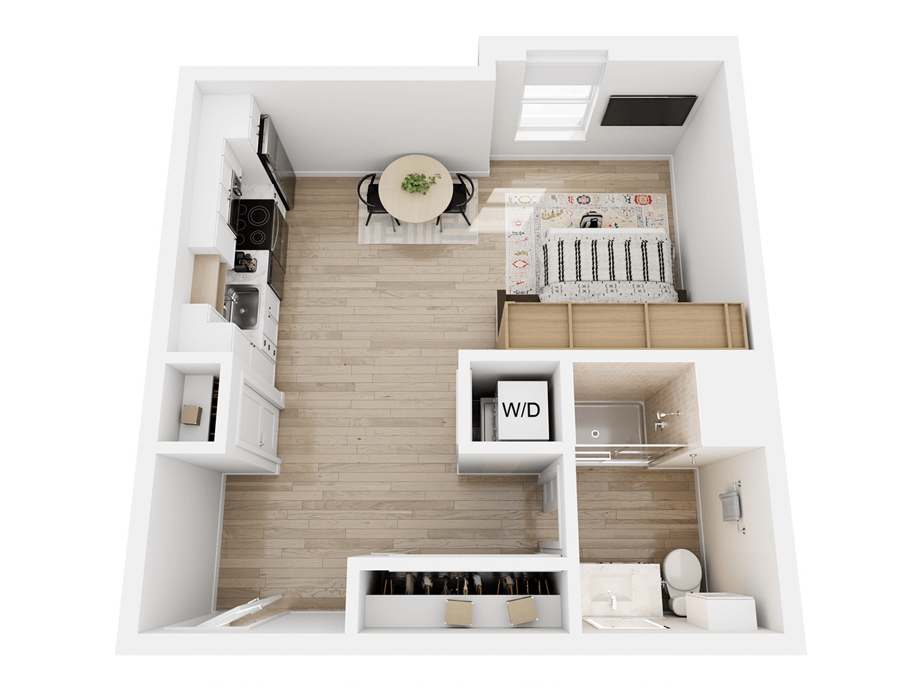 efficiency h floor plan